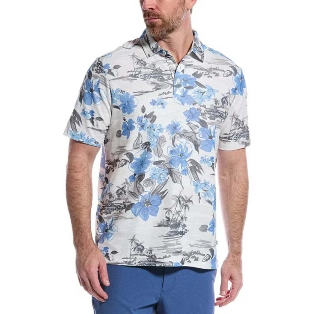 Tommy Bahama Waikiki Waves IslandZone® Polo Shirt.